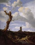 Jacob van Ruisdael View of Egmond aan Zee with a Blasted Elm Germany oil painting artist